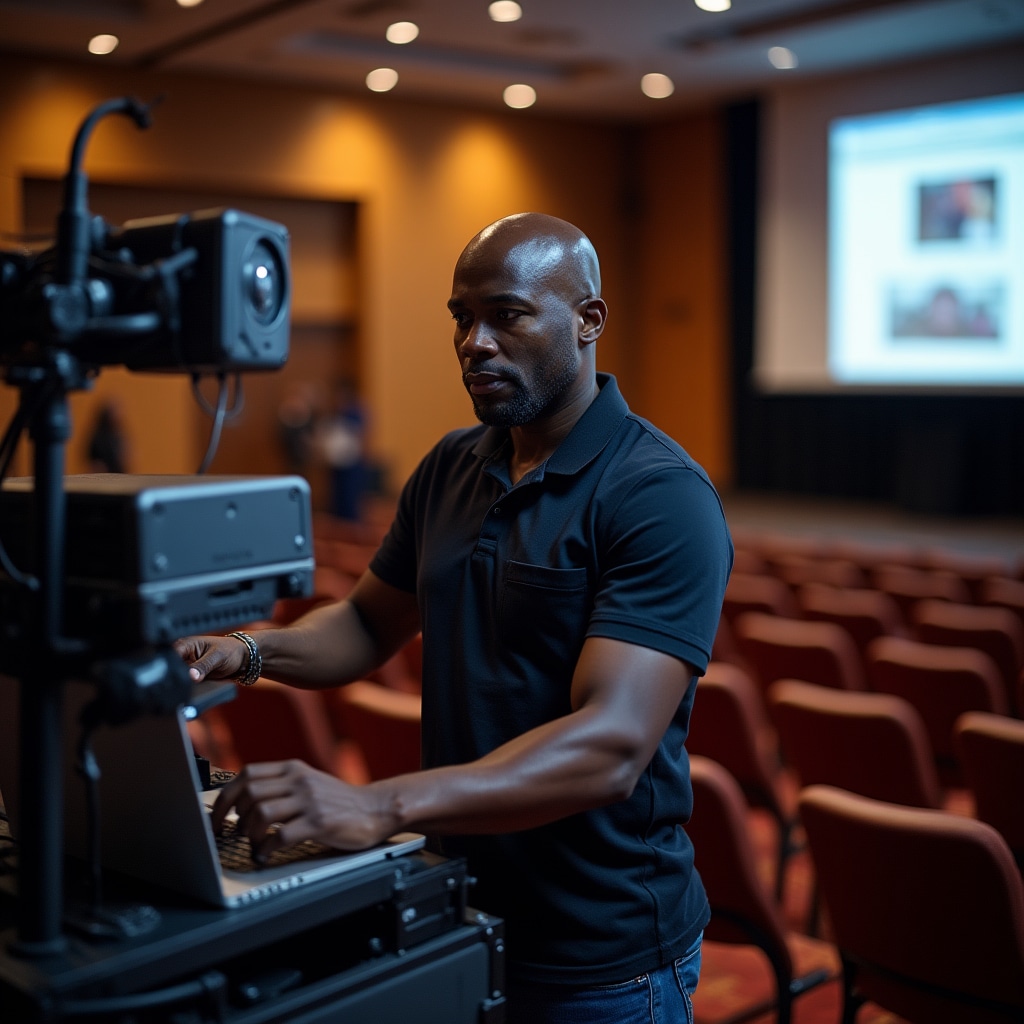 Technické AV vybavenie konferenčnej sály