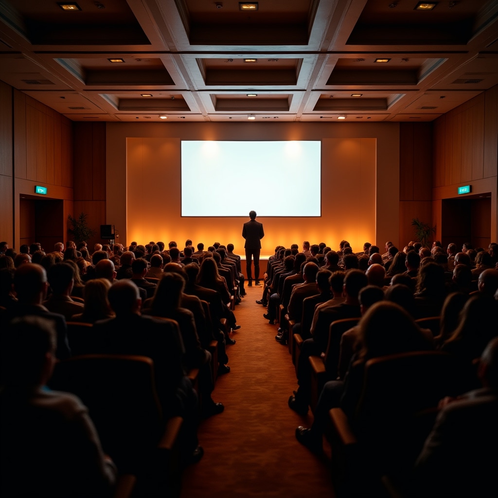 Veľká konferenčná sála s účastníkmi